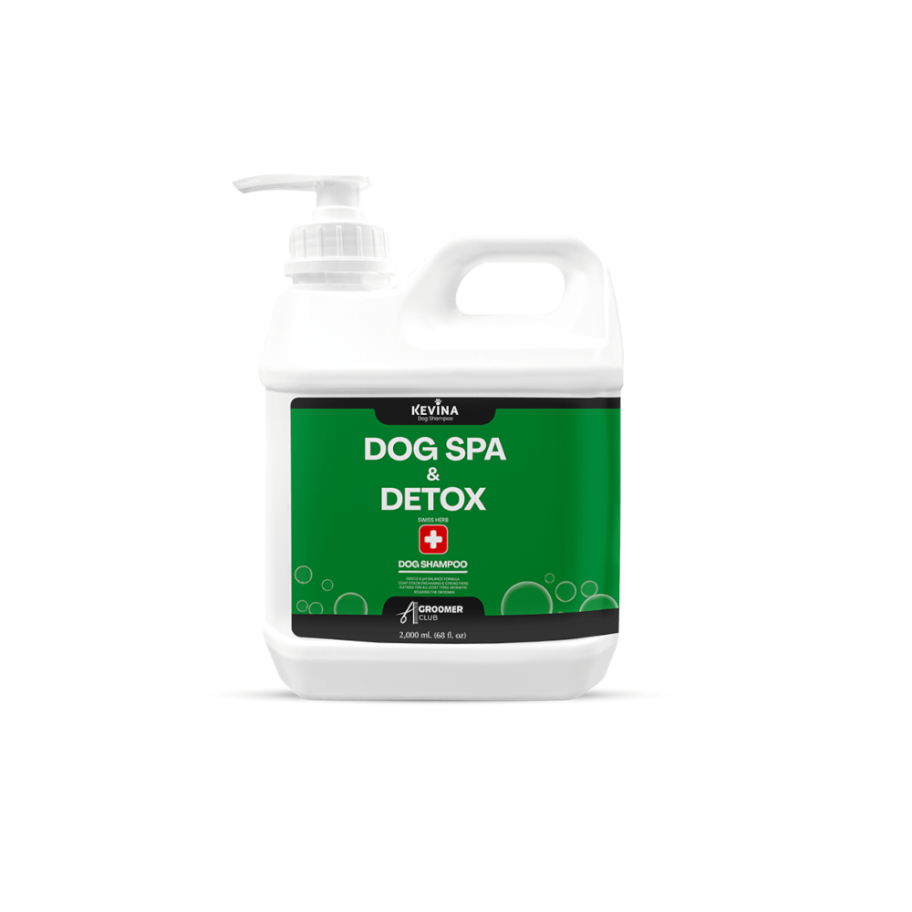 แชมพูสุนัข KEVINA สูตรสปา SWISS HERB บำรุงล้ำลึกจากภายใน ขนาด 2 ลิตร_0